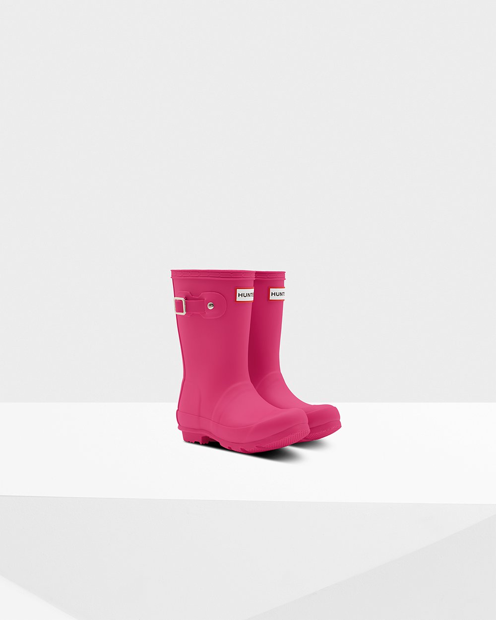 Galochas Hunter Criança Luz Rosa - Original Little - 61DILKAPO